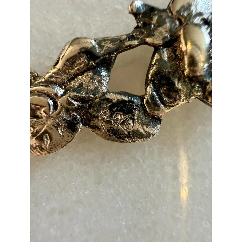 Vintage 800 Silver Hildesheimer Rose Spoon • German Floral Tea Spoon